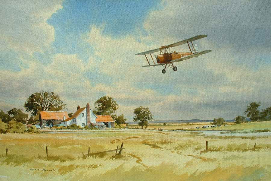 900x600 Portfolio Of Aviation Paintings By Artist Denis Pannett G.av.a - Aviation Painting