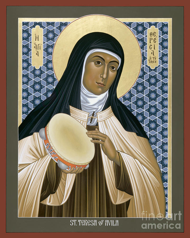 720x900 St. Teresa Of Avila - Avila Painting