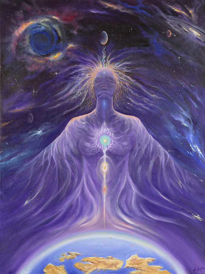 675x900 Gaia's Awakening Painting By Teresa Gostanza - Awakening Painting