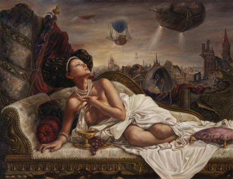 770x593 Saatchi Art Awakening Painting By Jose Parra - Awakening Painting