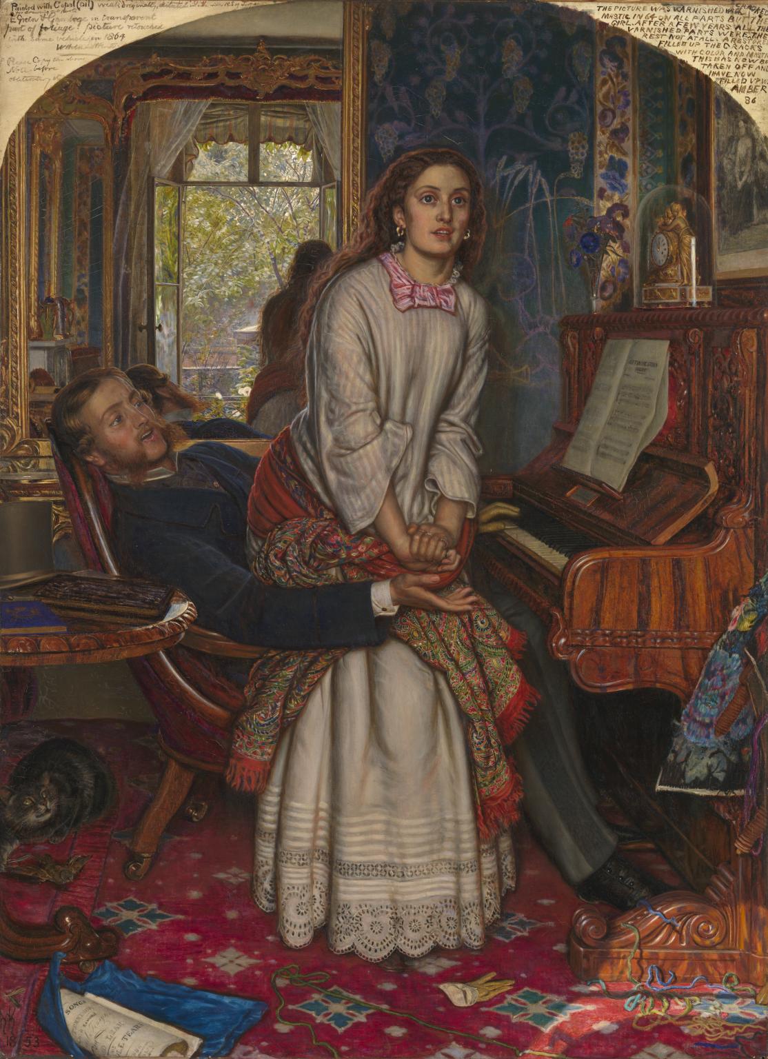 1114x1536 The Awakening Conscience', William Holman Hunt, 1853 Tate - Awakening Painting