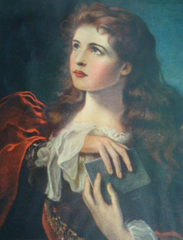 598x786 The Soul's James Sant Plum Art Alberto - Awakening Painting