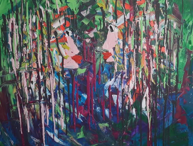 770x580 Saatchi Art Ayahuasca Painting By Natalia Jozwiak - Ayahuasca Painting