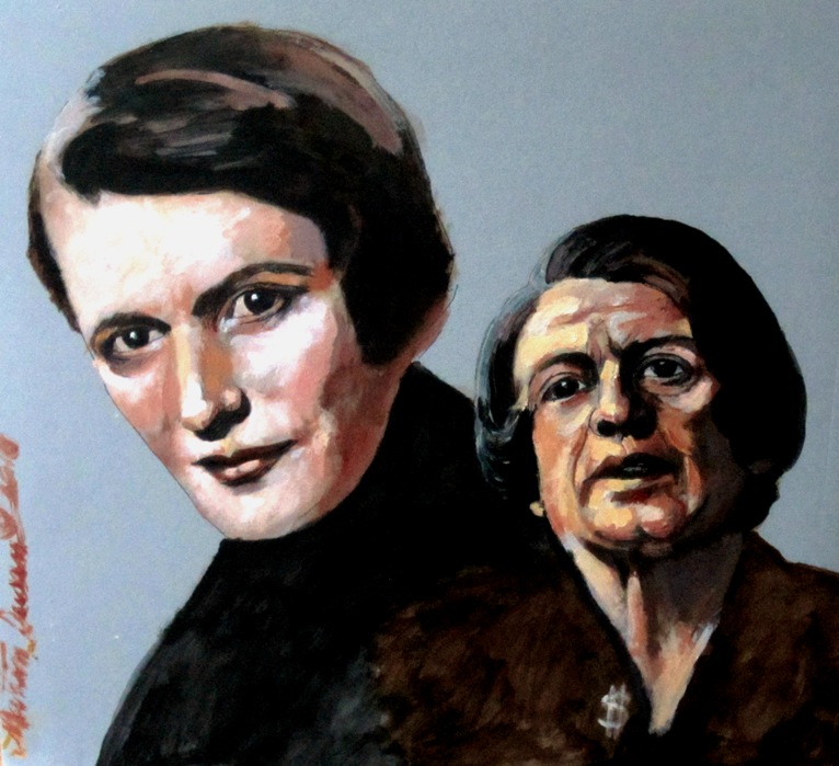 Ayn Rand Painting At Explore Collection Of Ayn