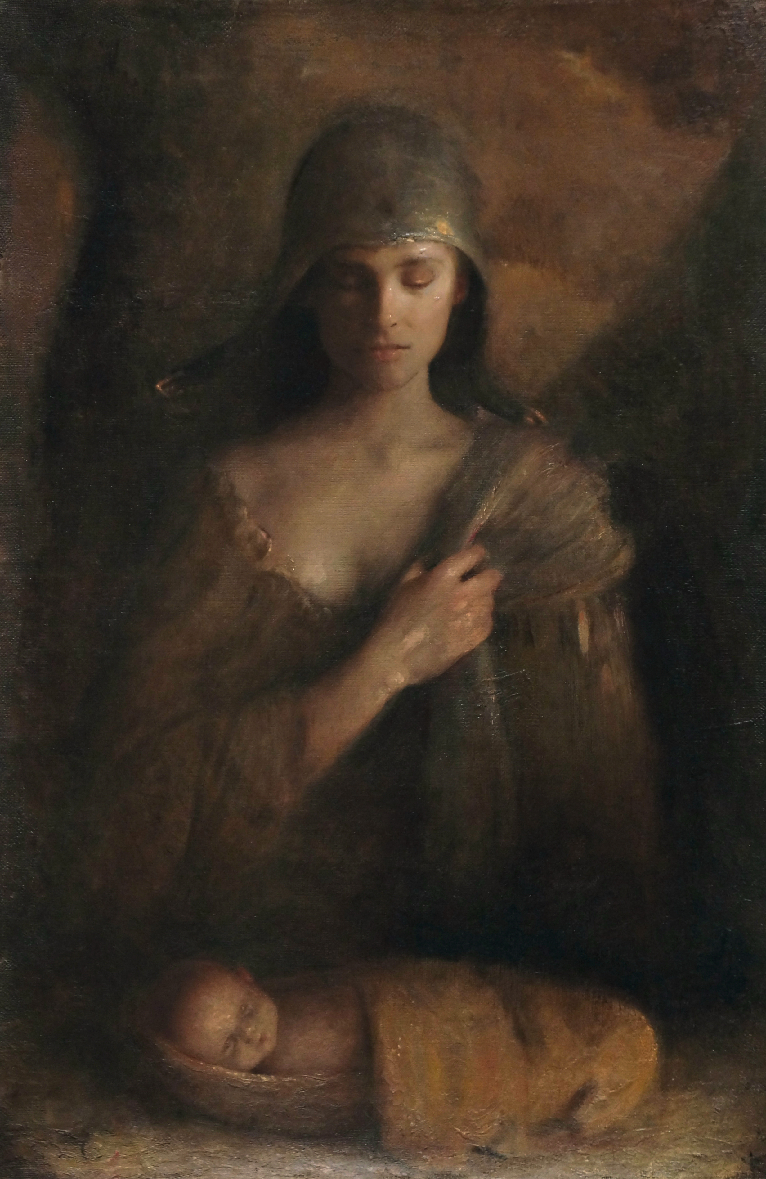 2469x3799 Art Raul Campos Artwork - Ayn Rand Painting