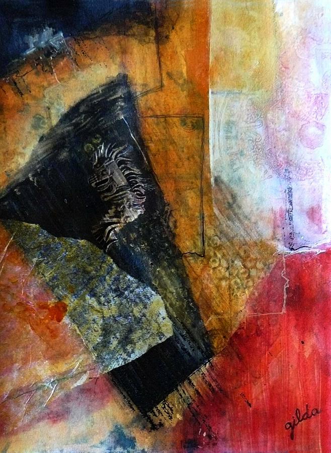 658x900 Aztec Calendar Painting By Gilda Pontbriand - Aztec Calendar Painting