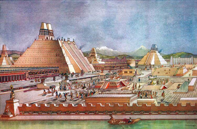 750x494 Colour And Culture Among The Aztecs (1) - Aztec Painting
