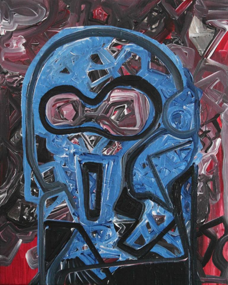 770x965 Saatchi Art Aztec Painting By Peter Pakula - Aztec Painting