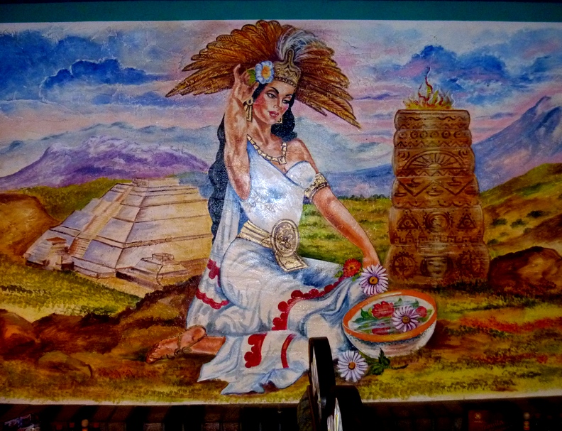 792x607 - Azteca Painting