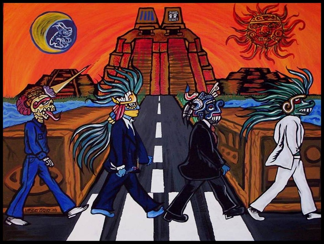 1063x800 Work Series - Azteca Painting