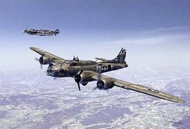 371x252 Deffinger World War Ii History - B 17 Painting