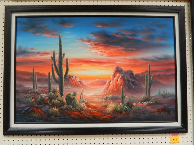 640x480 Signed B Duggan Canvas Painting - B Duggan Artist Painting