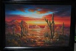 246x166 Image Result For Bernard Duggan Cactus Oil Paintings Paintings - B Duggan Oil Painting