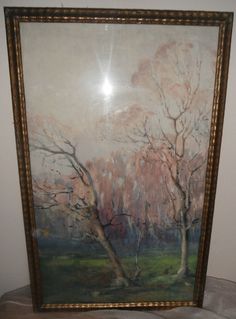 236x319 Original Large Oil Painting Lighthouse By Bernard B. Duggan,signed - B Duggan Painting