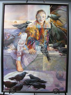 236x314 Original Painting Signed B. Duggan Southwestern Desert Magnificent - B Duggan Painting