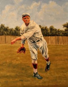 236x301 Babe Ruth Painting By Arthur K. Miller Babe Ruth - Babe Ruth Painting