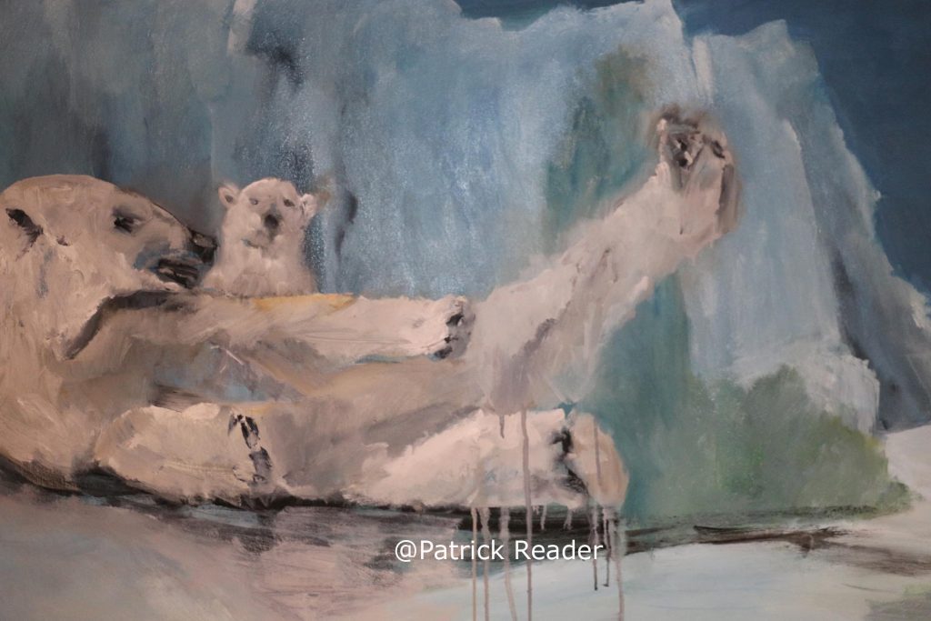 1024x683 Beautiful Polar Bears Paintings In Middelburg Netherlands By - Baby Bear Painting