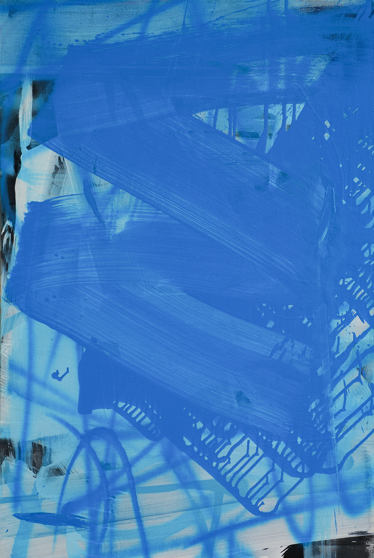 1288x1920 Baby Blue - Baby Blue Painting