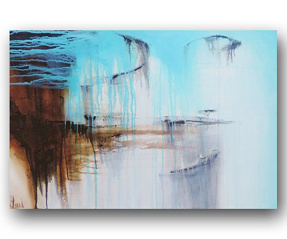 570x475 Paintings Baby Blue Painting On Canvas For Sale By - Baby Blue Painting