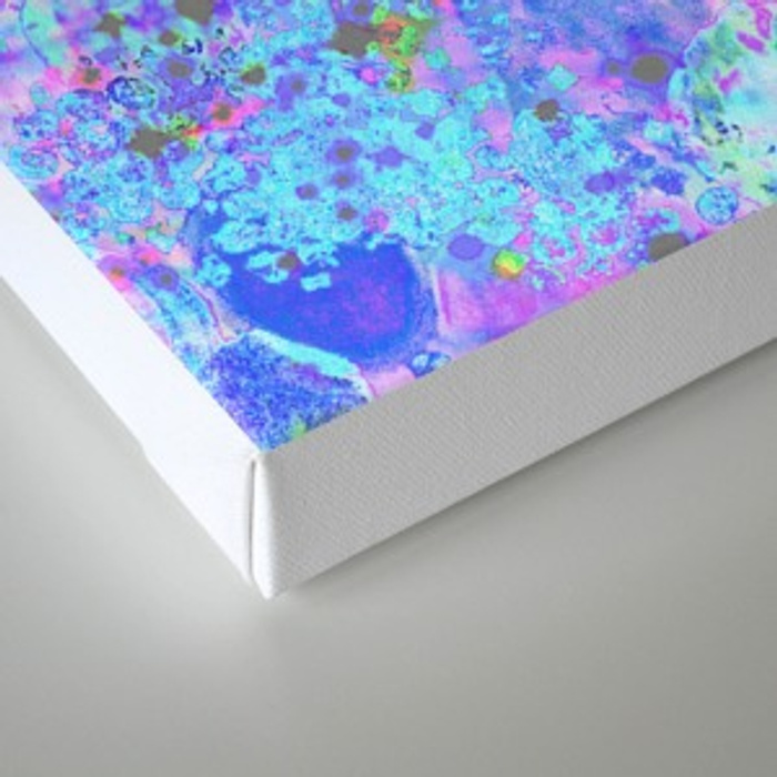 700x700 Time For Bubbly, Again - Baby Blue Painting