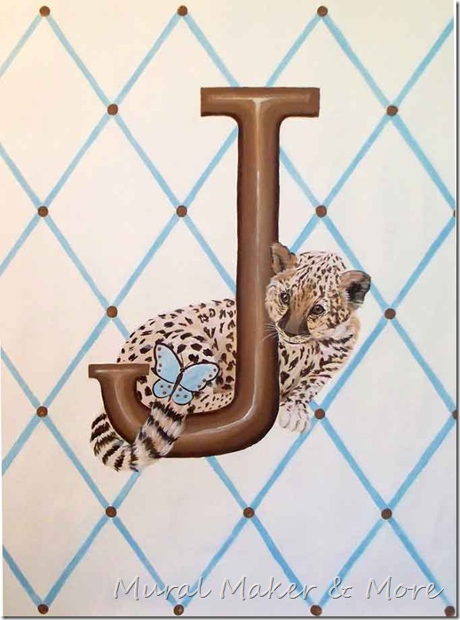 518x698 Baby Boy Jaguar Painting - Baby Boy Painting