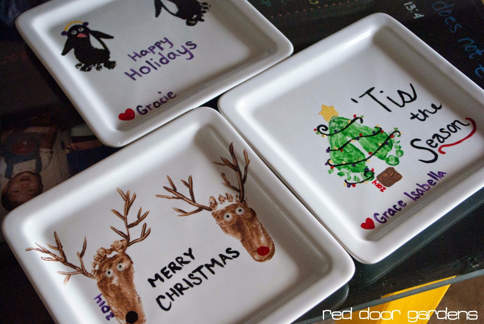 1600x1071 Red Door Gardens - Baby Christmas Painting