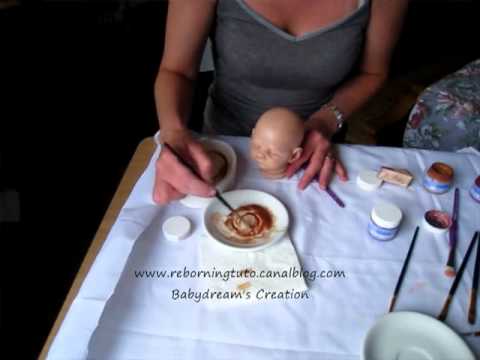 480x360 How To Paint Reborn Baby Dolls Part 1 - Baby Doll Painting