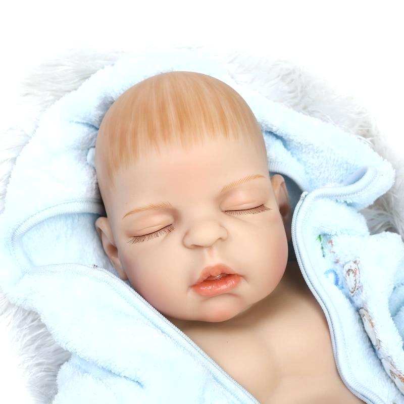800x800 Real Reborn Baby Dolls Full Silicone Reborn Babies Dolls Real - Baby Doll Painting