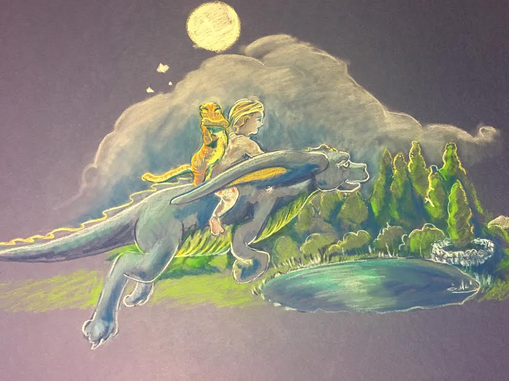 994x745 Our Story Baby Dragon Foundation - Baby Dragon Painting