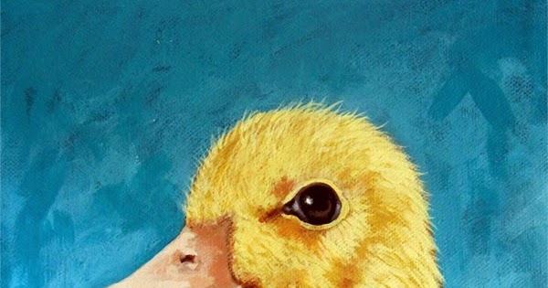 600x315 Painting A Day Art Blog - Baby Duck Painting