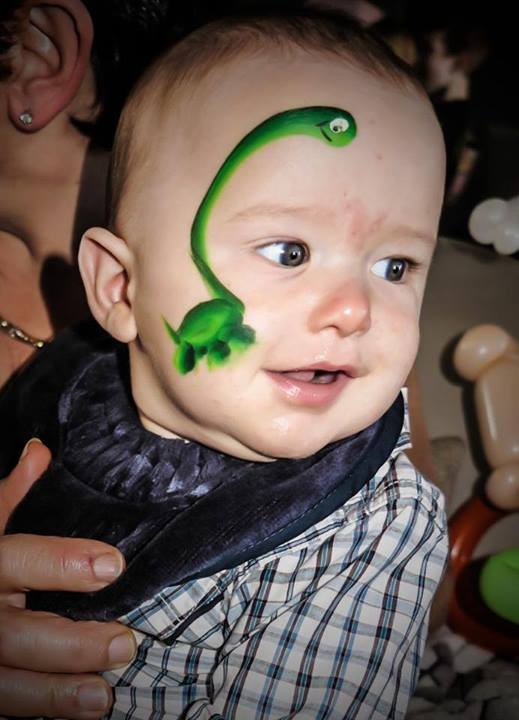 519x720 Baby Face Painting Halloween Face Painting - Baby Face Painting