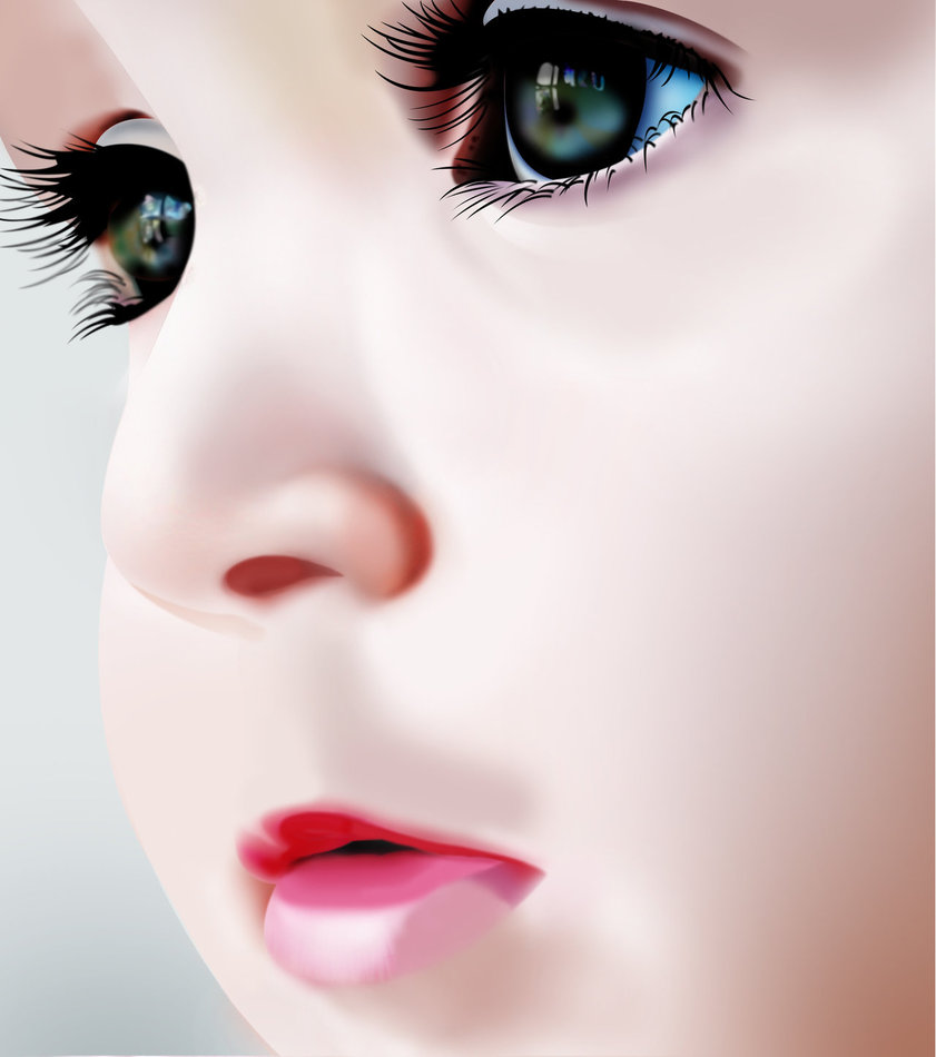 841x950 Baby Face Painting By Photonlights - Baby Face Painting