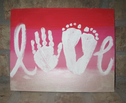 430x351 Mother's Day Craft For All Ages Kids S, Craft - Baby Feet Painting