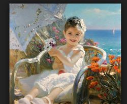 250x205 Paintings In Guwahati, Assam - Baby Girl Painting