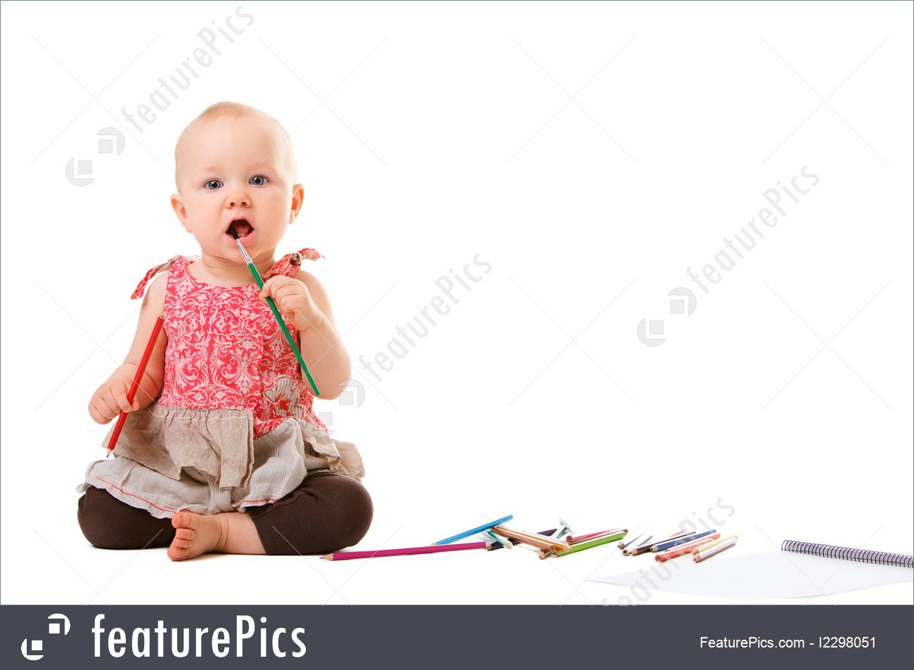 1300x953 Photo Of Baby Girl Painting - Baby Girl Painting