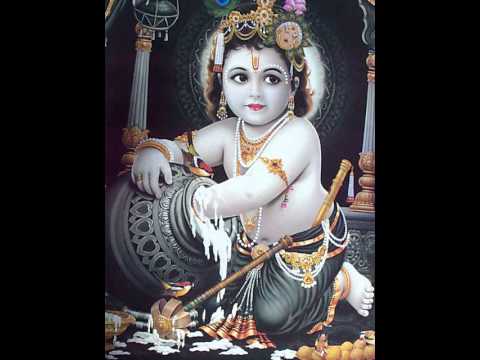 480x360 Baby Lord Krishna Hindu Foil Paintings Krishna.mov - Baby Krishna Painting