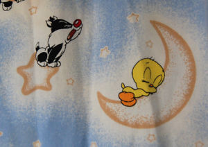 300x212 Baby Looney Tunes Scrub Top Womens Size L Sylvester Tweety Full - Baby Looney Tunes Painting
