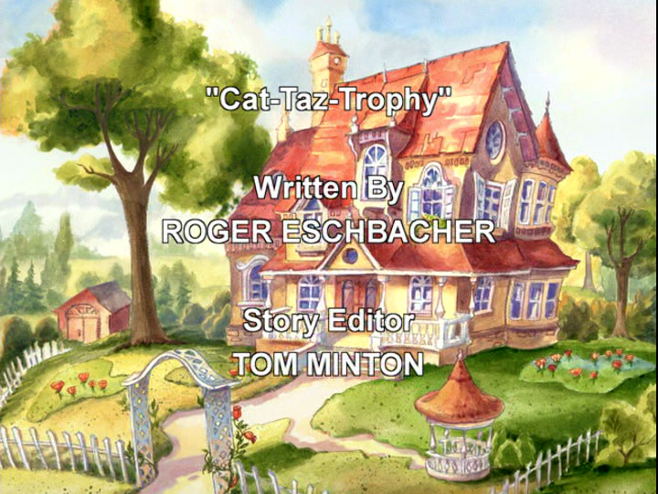 720x540 Cat Taz Trophy Looney Tunes Wiki Fandom Powered By Wikia - Baby Looney Tunes Painting