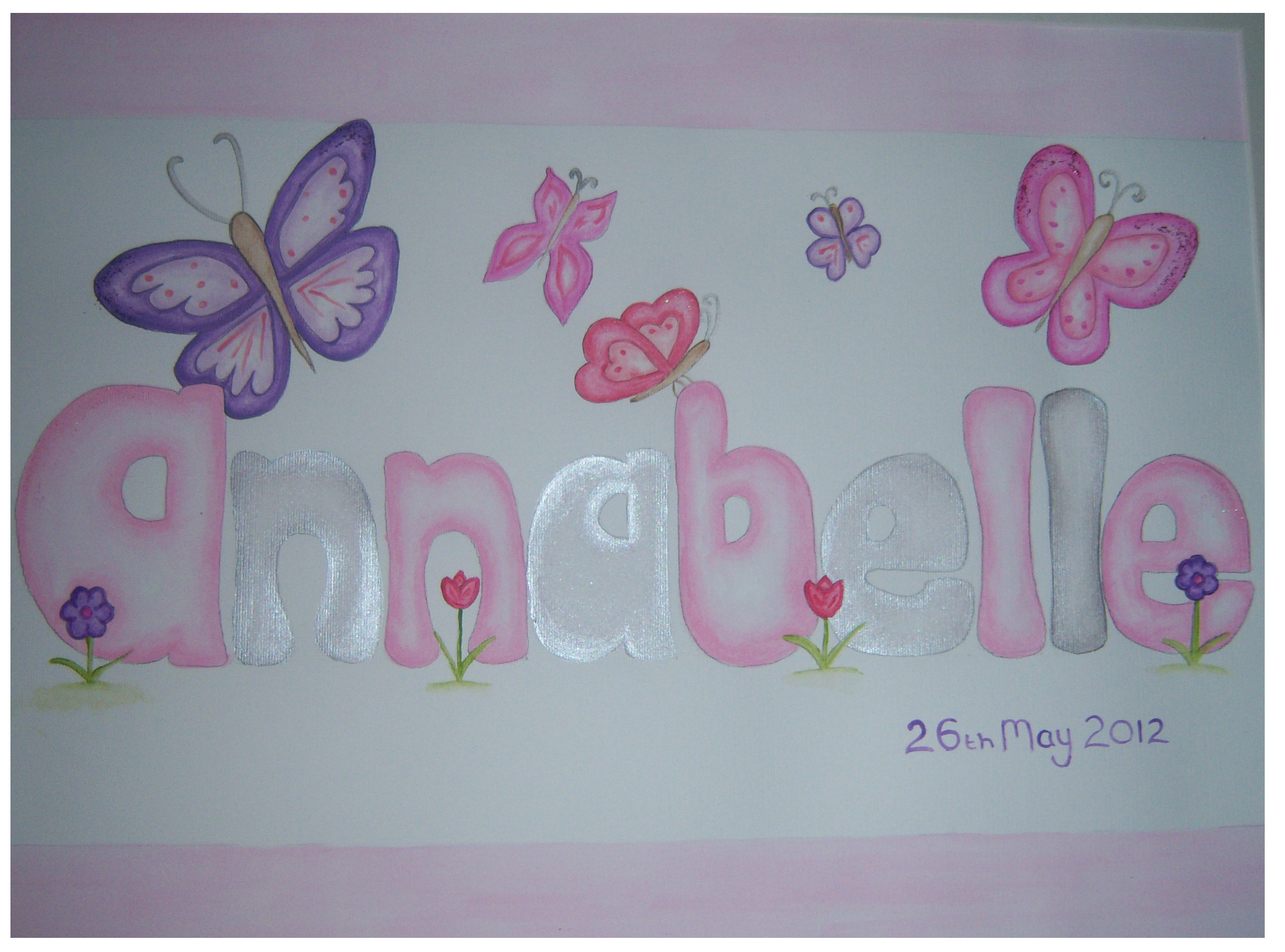 2090x1548 Girls Names - Baby Name Painting