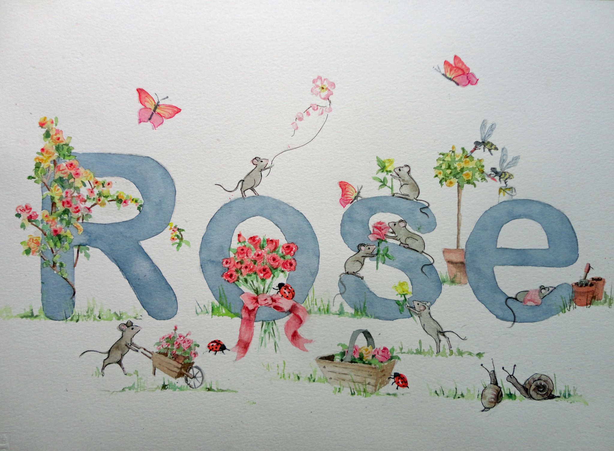 Baby Name Painting at Explore collection of Baby