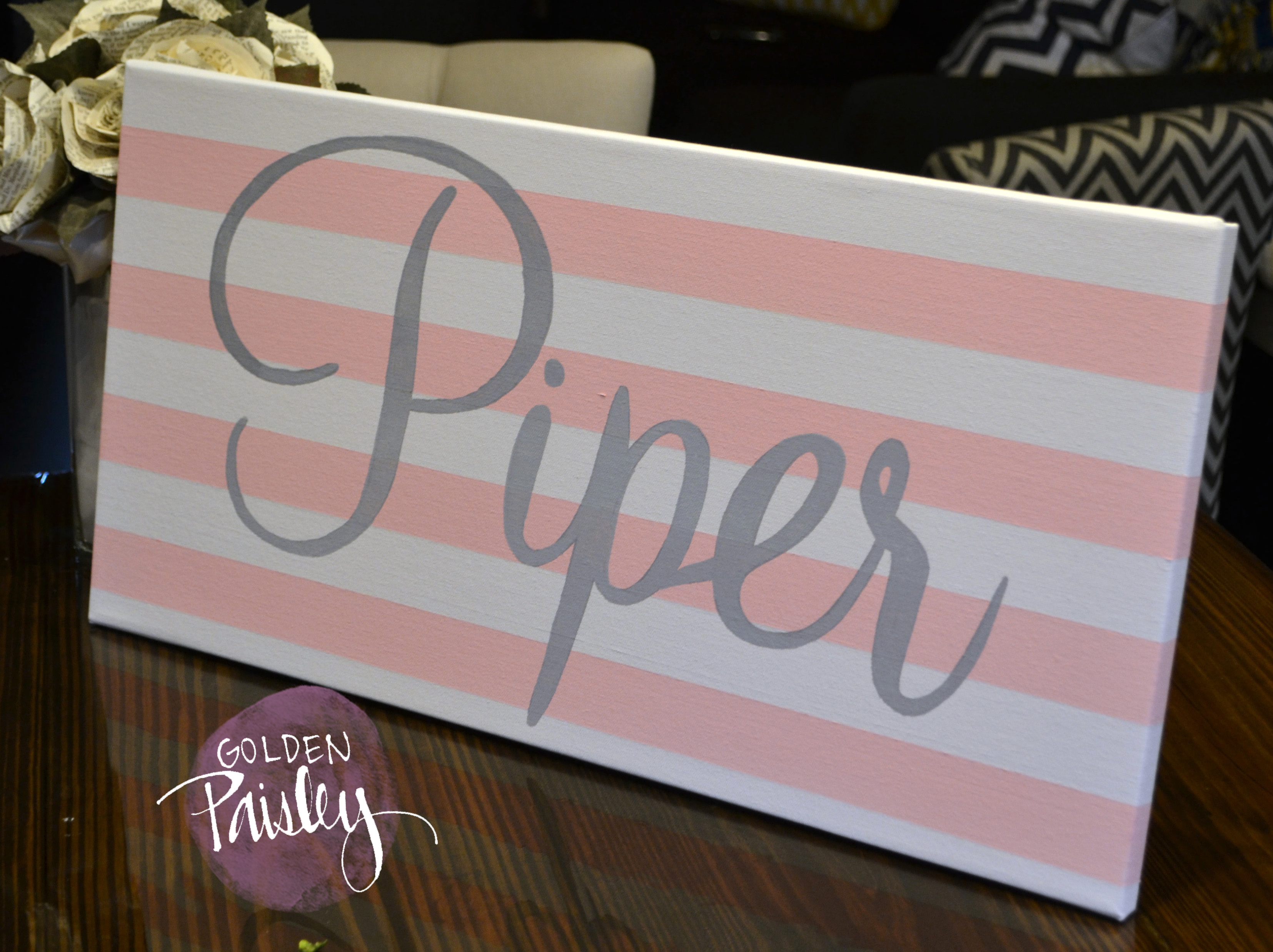 Baby Name Painting at Explore collection of Baby