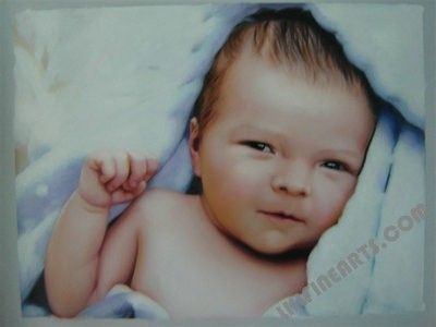 400x300 Custom Portraits - Baby Portrait Painting