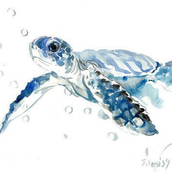 Baby Sea Turtle Painting at PaintingValley.com | Explore collection of ...