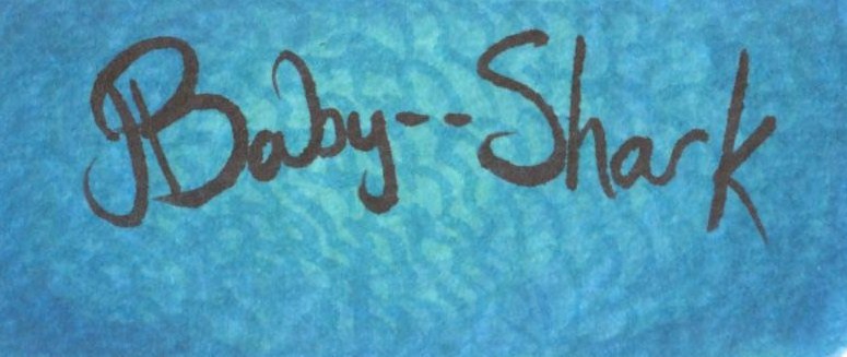775x327 Baby Shark - Baby Shark Painting