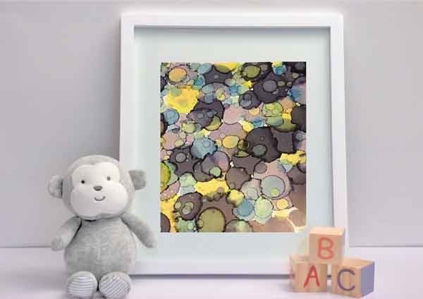 600x424 Unique Baby Gift - Baby Shower Painting