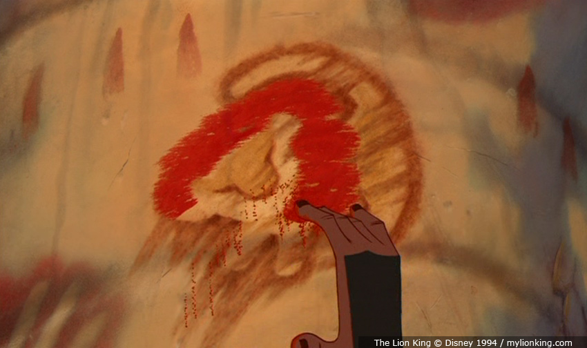 850x504 Barbara Sue's Video Production Blog Movie Review Of Disney'S - Baby Simba Painting