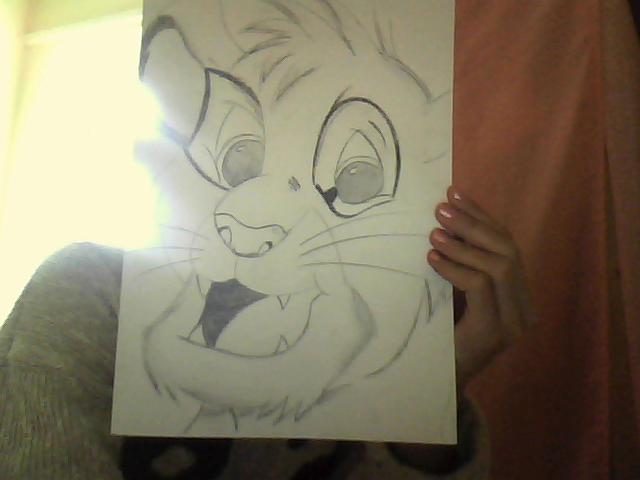 640x480 The Lion King Baby Simba By Rachet25 - Baby Simba Painting