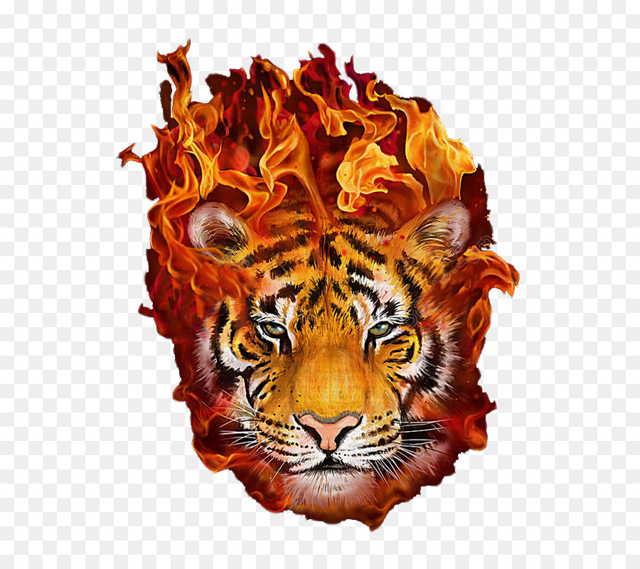 900x800 Baby Tigers Art Painting Flame - Baby Tiger Painting