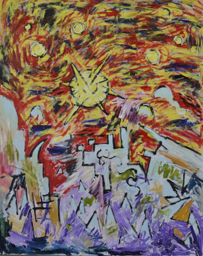 770x970 Saatchi Art The Star Of Babylon Painting By William Black - Babylon Painting