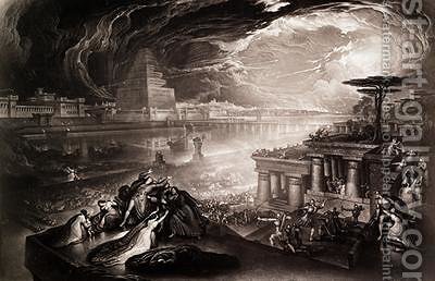 400x258 The Fall Of Babylon John Martin Reproduction 1st Art Gallery - Babylon Painting